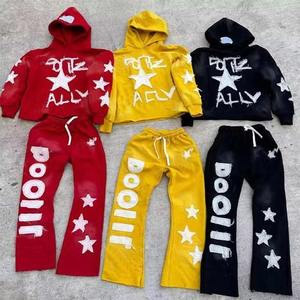 ชุดวอร์มแบบมีซิปสำหรับผู้ชายชุดกันหนาวลายพิมพ์พัฟสำหรับใส่ได้ทั้งชายและหญิง - Product Image 1