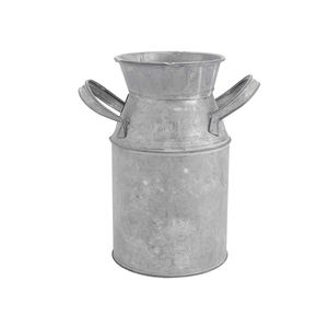 Proveedor mayorista indio, caña de leche galvanizada con Color rojo, acabado rústico, caña de leche decorativa hecha a mano con estilo indio - Product Image 6