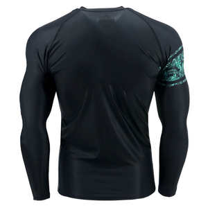 Personalizada de los hombres MMA Rash Guards transpirable Anti-UV Digital impreso sublimado fabricado en Pakistán - Product Image 6