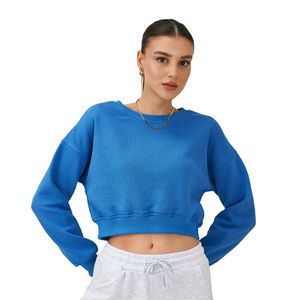 Nuevo diseño, Top corto para mujer, sudaderas 2025, Jersey personalizado, Top corto para mujer, sudadera transpirable - Product Image 3