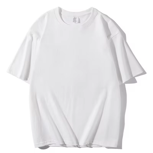 100% coton cinq demi-manches hommes femmes été T-shirt ample à manches courtes décontracté basique chemise O cou couleur unie hauts - Product Image 6