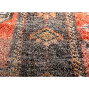 Tapis en laine géométriques et abstraits Nuray Pae-3068 Rouge et Orange noués à la main pour l'entrée, la chambre et le couloir – Tissage rectangulaire - Product Image 3