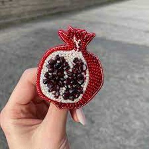 Cool nouveau brodé à la main femme broche broche mignon Animal indien soie amusant Badge haute qualité tissu épingle de sûreté fabriqué à la main - Product Image 5