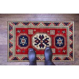 Tapis imprimé : design géométrique moderne pour bureau et salle à manger, tapis doux non tissé - Product Image 4