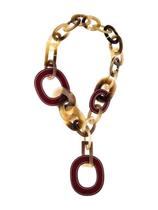 2025 nouveauté collier pendentif en corne de buffle naturel fait à la main pour femmes et filles - Product Image 1