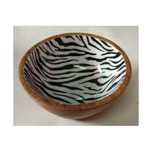 <b>Mango</b> <b>Wooden</b> <b>Bowl</b> for Dinnerware Handmade in Bulk Home Tabletop Decorative <b>Wooden</b> <b>Bowls</b> Digital Printing Salad Serving - Product Image 3