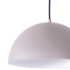 Luminaire suspendu moderne gris Truf, finition métallique, douille E27, éclairage intérieur, garantie de 2 ans, DC 60V, options de couleur - Product Image 2