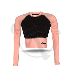 เสื้อยืดครอปไซส์ใหญ่พิเศษสำหรับผู้หญิงเสื้อครอปทำจากโรงงาน - Product Image 5