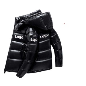 Abrigo acolchado de invierno personalizado para hombre al por mayor, ropa de calle de otoño, cortavientos a la moda, cuello con capucha, ropa con logotipo de marca - Product Image 6