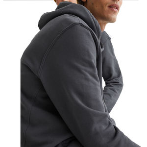 Meilleur matériel, bas prix, service OEM, sweat à capuche 100% coton avec impression brodée pour hommes, logo personnalisé, respirant, tenue décontracté d'hiver élégante - Product Image 3