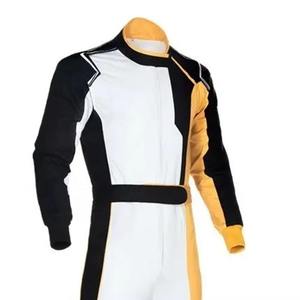Combinaison de course de moto personnalisée de qualité supérieure, une pièce, en polyester, vêtements de sport pour motards, coupe-vent, durable, respirant, unisexe - Product Image 3