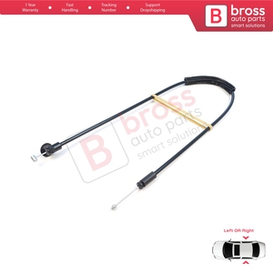 Câble de déverrouillage de la porte coulissante latérale BDP1602 pour Kangoo MK1 KC Express FC Kubistar X76 8200182961 Pièces automobiles Bross - Product Image 4