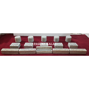 กล่องสบู่หินธรรมชาติรูปทรงสี่เหลี่ยมผืนผ้าแกะสลักด้วยมือ - Product Image 1