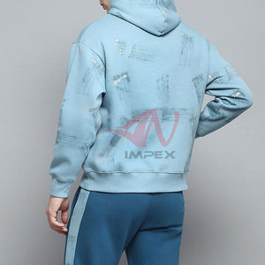 Sudaderas con Estampado de Moda Urbana de Último Diseño, Estampados Modernos, Corte Holgado, Cómodas para el Invierno - Product Image 3