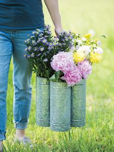 Venta al por mayor de macetas de flores de diseño Caddy de metal personalizadas al mejor precio de la India para jardín y uso doméstico - Product Image 4
