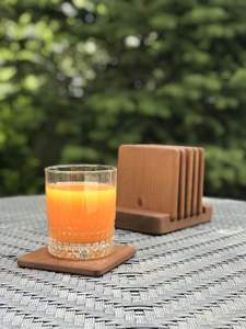 <b>DRINK</b> WOOD ROUND <b>COASTER</b> CUSTOMIZED SIZE Handmade <b>for</b> Table Ware and Kitchen Ware Items Wholesale High Quality From Vietnam - Product Image 3