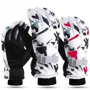 Gants de ski pour hommes en cuir véritable léger avec logo personnalisé et différentes couleurs, gants de sécurité 2025 - Product Image 6