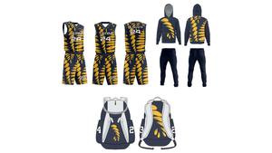 Ensemble d'uniformes de basket-ball pour hommes sur mesure de haute qualité Short en jersey respirant par sublimation complète Vêtements de basket-ball d'équipe imprimés - Product Image 6