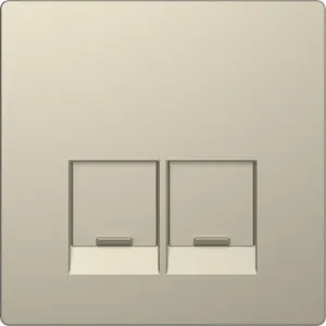 Connettore Ethernet Schneider Electric MTN4572-6033, Elemento di Controllo/Piastra di Copertura per Dispositivi di Commutazione Domestici - Product Image 1