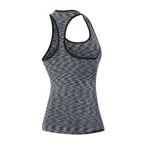 เสื้อกล้ามเล่นกีฬาโยคะฟิตเนสของผู้หญิงเสื้อแห้งเร็วและกันการหดตัวระบายอากาศได้พิมพ์โลโก้ด้านหน้าสำหรับเด็กผู้หญิง - Product Image 5