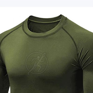 Vêtements de fitness grande taille Combinaisons de compression pour hommes Col rond de haute qualité Combinaisons de compression pour hommes - Product Image 6