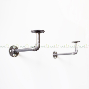 KTT68014 <b>Wall</b>-<b>Mounted</b> Pipe <b>Shelf</b> 80x30 cm for Living Room Space - Product Image 4