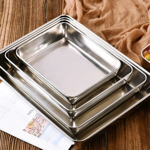 Plateau d'instruments chirurgicaux en acier inoxydable de haute qualité pour usage manuel, durable et réutilisable pour la chirurgie générale - Product Image 6