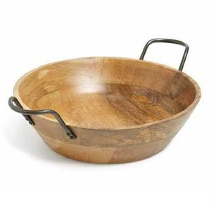 ถาดเสริฟไม้คุณภาพสูงพร้อมที่จับโลหะถาดตกแต่งขนมหวานสําหรับงานแต่งงานวันเกิดและงานปาร์ตี้ราคาโรงงานโดยตรง - Product Image 5