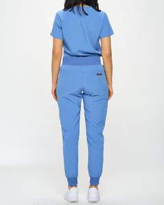 Ensemble de gommages médicaux personnalisés de haute qualité unisexe médecin infirmière hôpital uniforme chirurgical survêtement pantalon haut de gamme en gros - Product Image 4