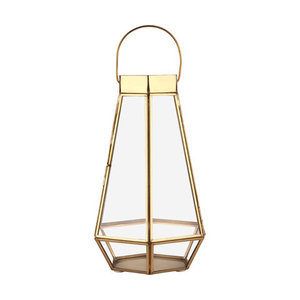 BEST Selling Quality Golden Coloured <b>Moroccan</b> Lantern For Home And Garden <b>Decor</b> Hanging Lantern For Wedding and Festival <b>Decor</b> - Product Image 1