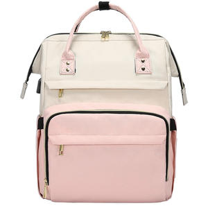 Mochila impermeable para ordenador portátil a la moda para mujer, bolsa de viaje para ordenador de negocios con cierre de cremallera para médicos, enfermeras, trabajadores de oficina - Product Image 5