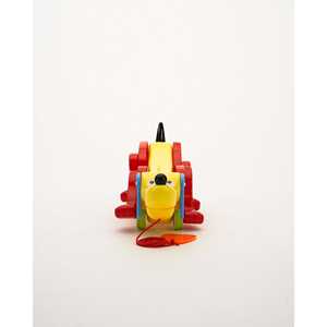 Lazy <b>Dog</b> Leisurely Stroll Pull-<b>Toy</b> & <b>Walker</b> for Toddlers Perfect Pet Companion - Product Image 4