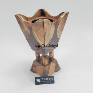 Quemador de Incienso Aromático de Madera de Pino Hecho a Mano Tradebyd, Porta Incienso Árabe Decorativo para Regalo - Product Image 2