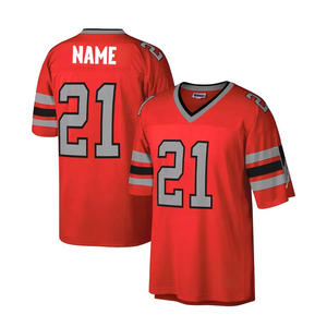 Camiseta Deportiva Retro de Malla Transpirable para Hombre, Estilo Vintage, Personalizada de Fábrica, Talla Grande, para Fútbol, Baloncesto, Fútbol Americano - Product Image 4