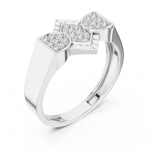 แหวนทองคำโรสโกลด์ 14K ประดับเพชรทรงกลมเพาะเลี้ยง 0.26 กะรัต รับรองโดย IGI สำหรับผู้หญิง สวมใส่ในงานปาร์ตี้สุดหรู |   เพชรที่เพิ่งเพาะเลี้ยง - Product Image 6