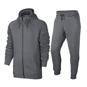 Vêtements de sport unisexes de haute qualité, à capuche, solides, lourds, tendance 2025, vêtements de survêtement d'hiver pour adultes, jogging - Product Image 4