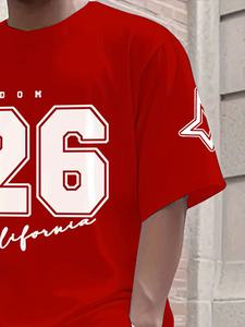 T-shirts et shorts à manches courtes pour hommes All-Match 2025 Summer New Design Men's Clothing - Product Image 4