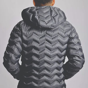 Nuevo diseño de moda al por mayor chaqueta acolchada personalizada chaqueta acolchada con capucha transpirable blanco Pakistán hecho con capucha acolchada - Product Image 4