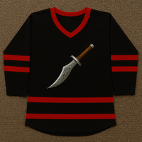 Jersey Hoki Kustom Desain Unik Jersey Hoki Es Sublimasi 100% Poliester Pakaian Hoki Es
