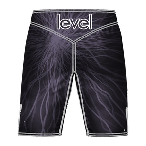Short de combat de jiu jitsu avec logo personnalisé noir short de grappling court mma - Product Image 2