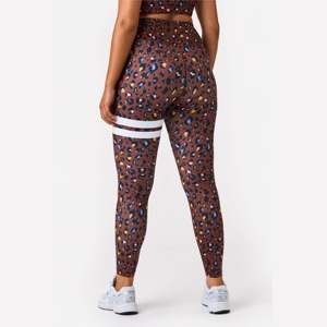 Mallas de poliéster recicladas para mujer, productos de calidad superior, respetuosas con el medio ambiente, con estampado de sublimación, Capri para Fitness y Yoga - Product Image 3