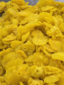 Snack d'ananas séché au goût tropical naturellement sucré fournissant des snacks de fruits sains en gros et en vrac - Product Image 5