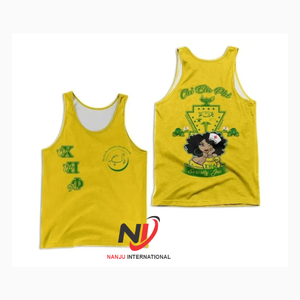 Ropa personalizada NI Greek Chi Eta Phi | Camiseta sin mangas para mujer con estampado completo y costuras duraderas | Mezcla de poliéster ultrasuave - Product Image 6