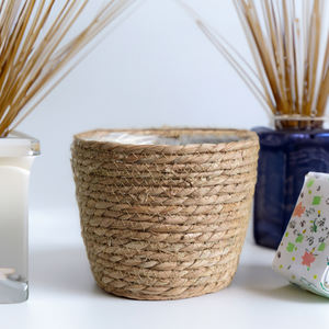 Panier de fleurs du Vietnam bambou naturel rotin style campagnard flexible Baskets-SF2013 de stockage écologique - Product Image 5