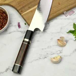 มีดสำหรับเชฟในครัวดามัสกัสทำด้วยมือมีดโลโก้แบบยึดได้ - Product Image 6