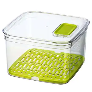 Veggie Keeper Vegetable Fruit Storage Containers Square 8"