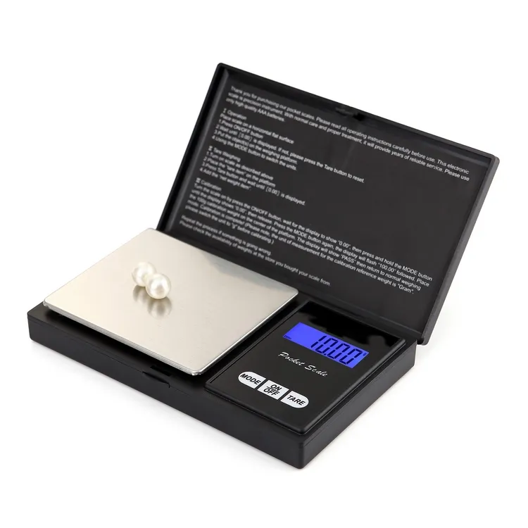 Custom OEM ODM Mini Jewelry Weight Measuring 500g 0.01g Small Pocket Digital Weighing Scale