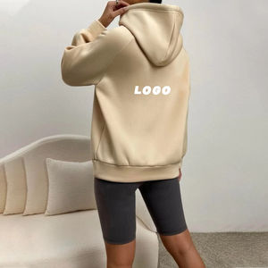 Sudadera Holgada Informal de Invierno para Mujer con Interior de Felpa Cálida 100% Algodón, Corte Holgado para Salidas Diarias Cómodas - Product Image 2