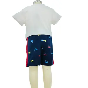 Хлопковые шорты, футболка, детская одежда с логотипом на заказ, комплекты одежды для мальчиков от 2 до 12 лет