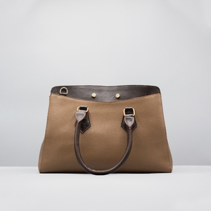 Bolso Tote de Cuero Genuino, Diseño Clásico Minimalista, Bolso de Hombro Personalizable con Cierre/Abertura, Gran Capacidad, Bolso de Mano de Alta Calidad - Product Image 2